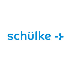 Logo der Firma Schüle in blau
