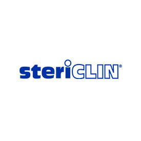 SteriClin Logo in Blau Weiß