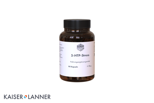 White Label - 5-HTP-Stress Kapseln Nahrungsergänzungsmittel