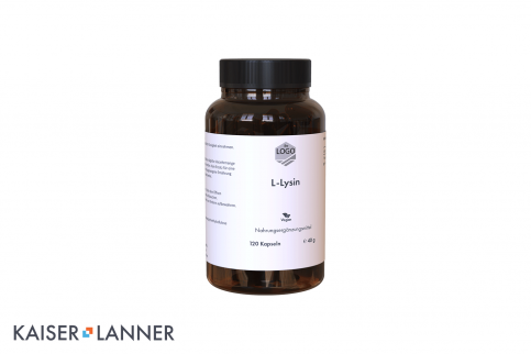 White Label - L-Lysin Kapseln Nahrungsergänzungsmittel
