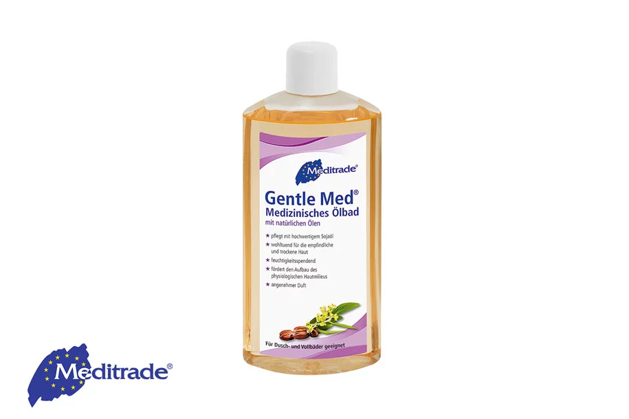 500ml Flasche von Gentle Med® Medizinisches Ölbad mit natürlichen Ölen