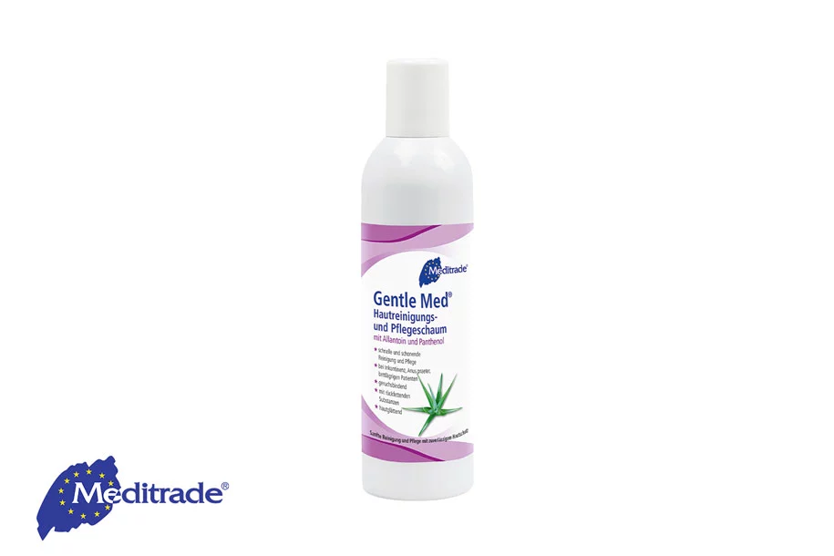 Gentle Med® Hautreinigungsschaum und Pflegeschaum