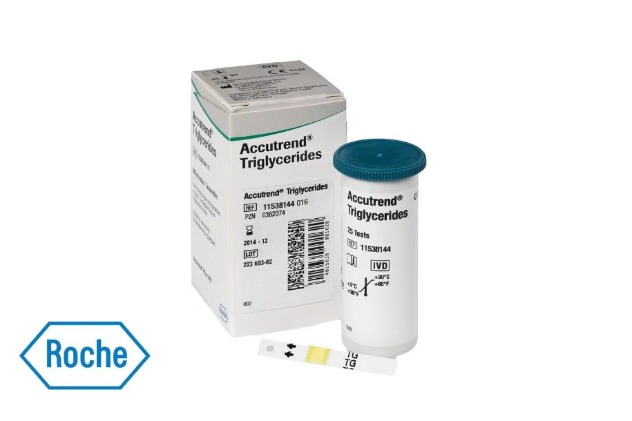 Triglycerides Teststreifen | Accutrend® Plus