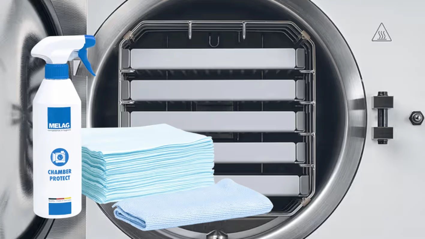 Chamber Protect zur Reinigung von Autoklaven von MELAG